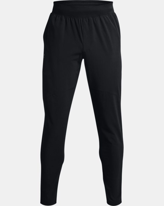 Men's UA Stretch Woven Pants in Black image number 5